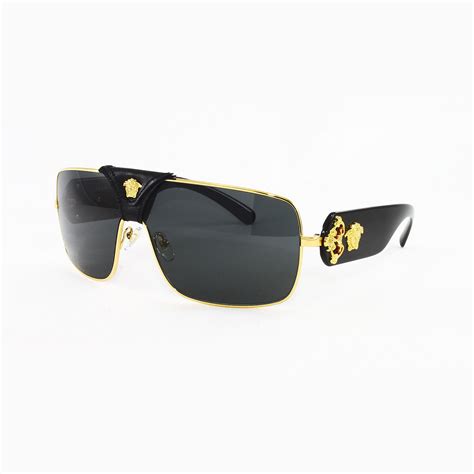 gold men's versace glasses